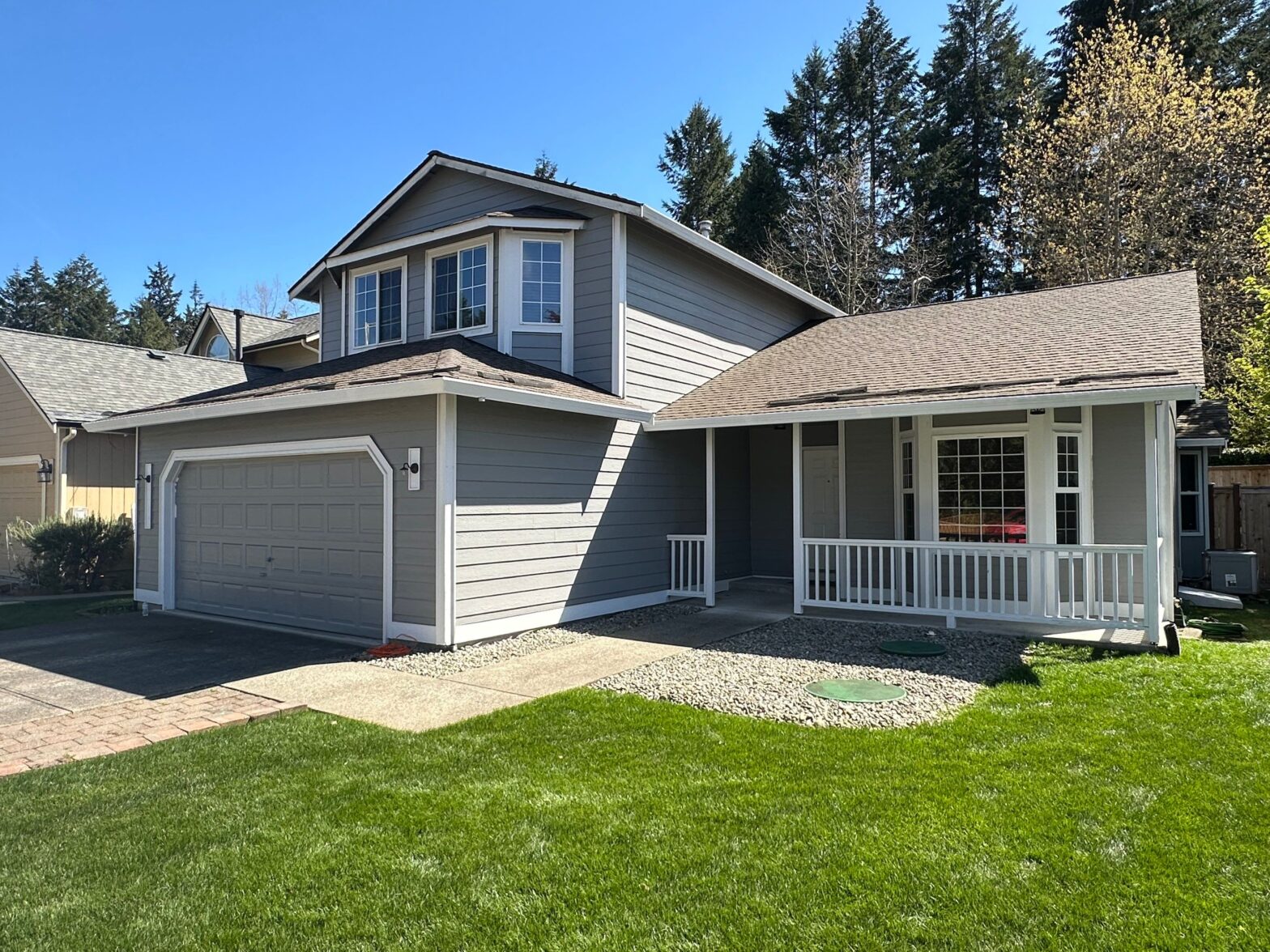 Exterior Painting job in Tumwater, Lacey, and Olympia